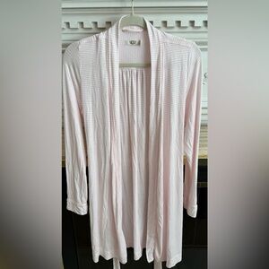 NWOT UGG Light Pink Striped Women's Robe
